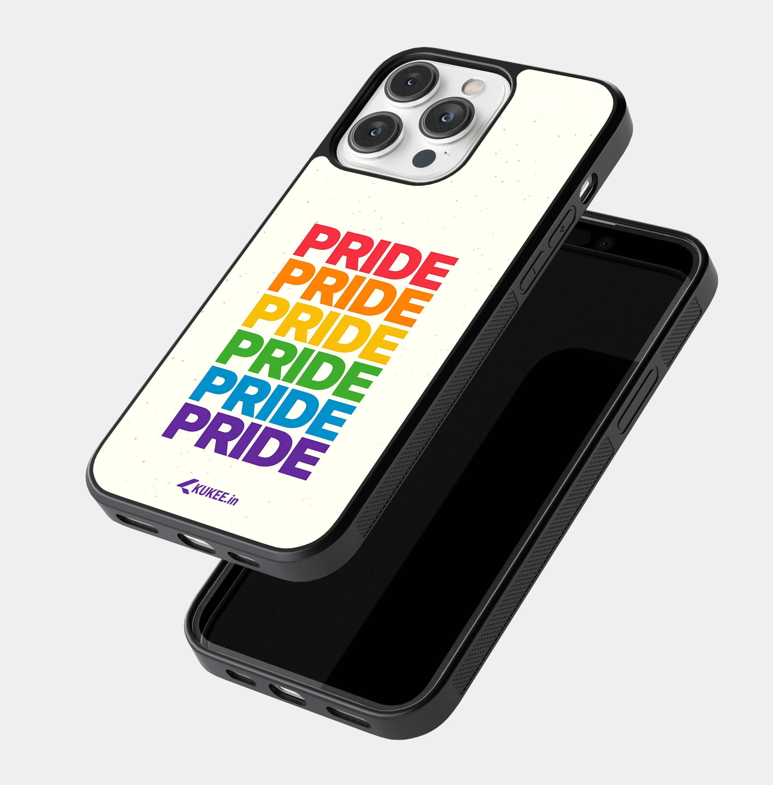 Repeated "PRIDE" Rainbow Mobile Case