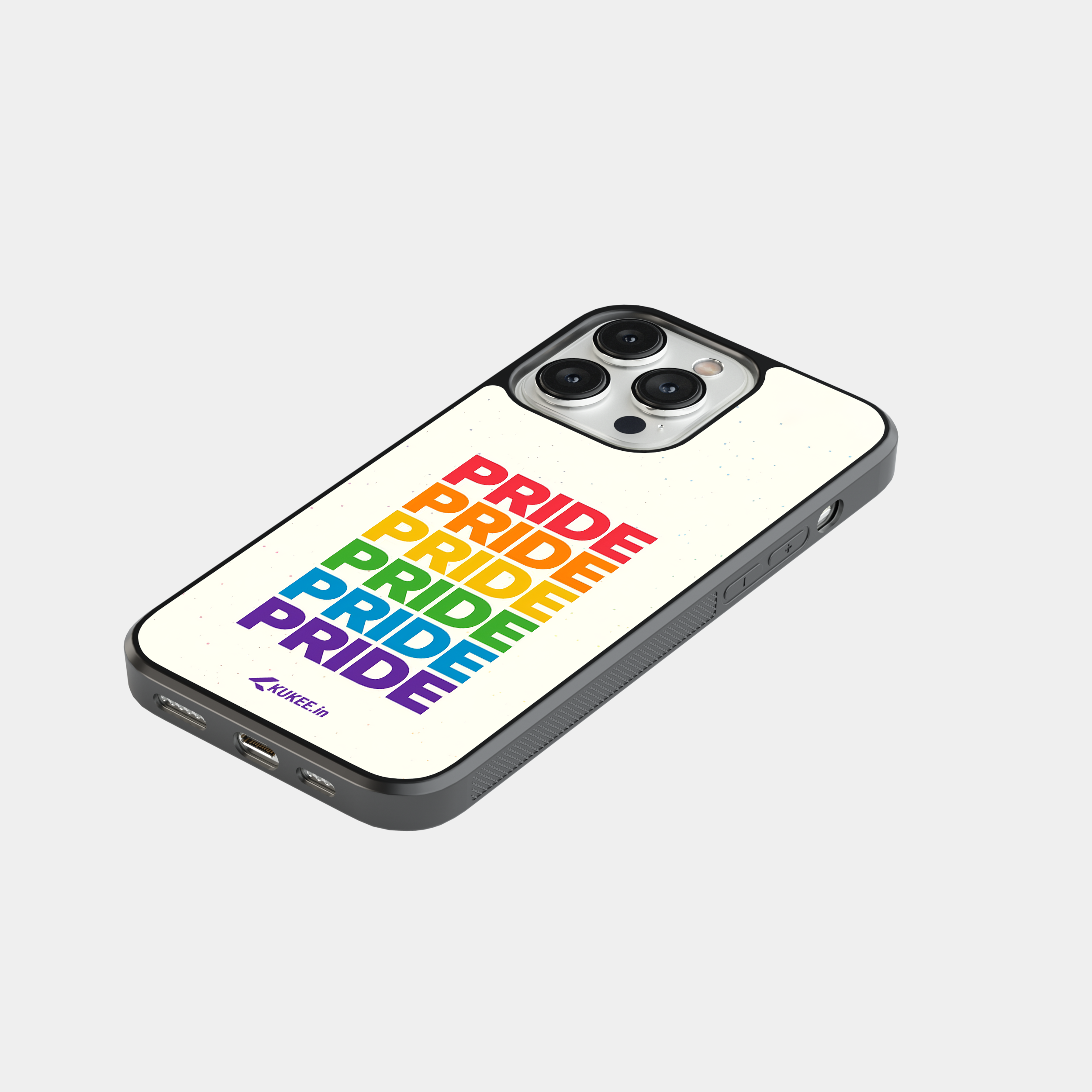 Repeated "PRIDE" Rainbow Mobile Case