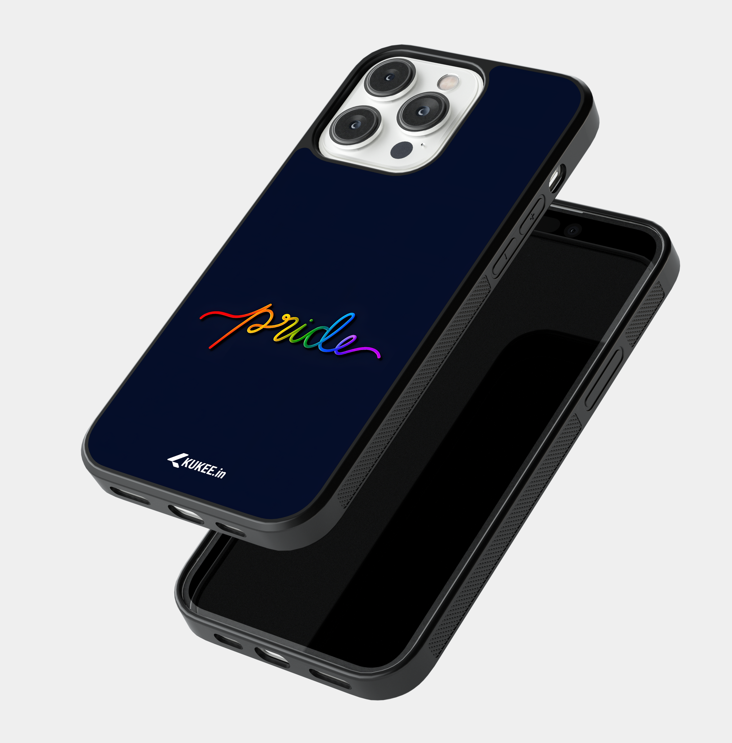 Colorful Pride Typography Mobile Cover - Pride Month Design
