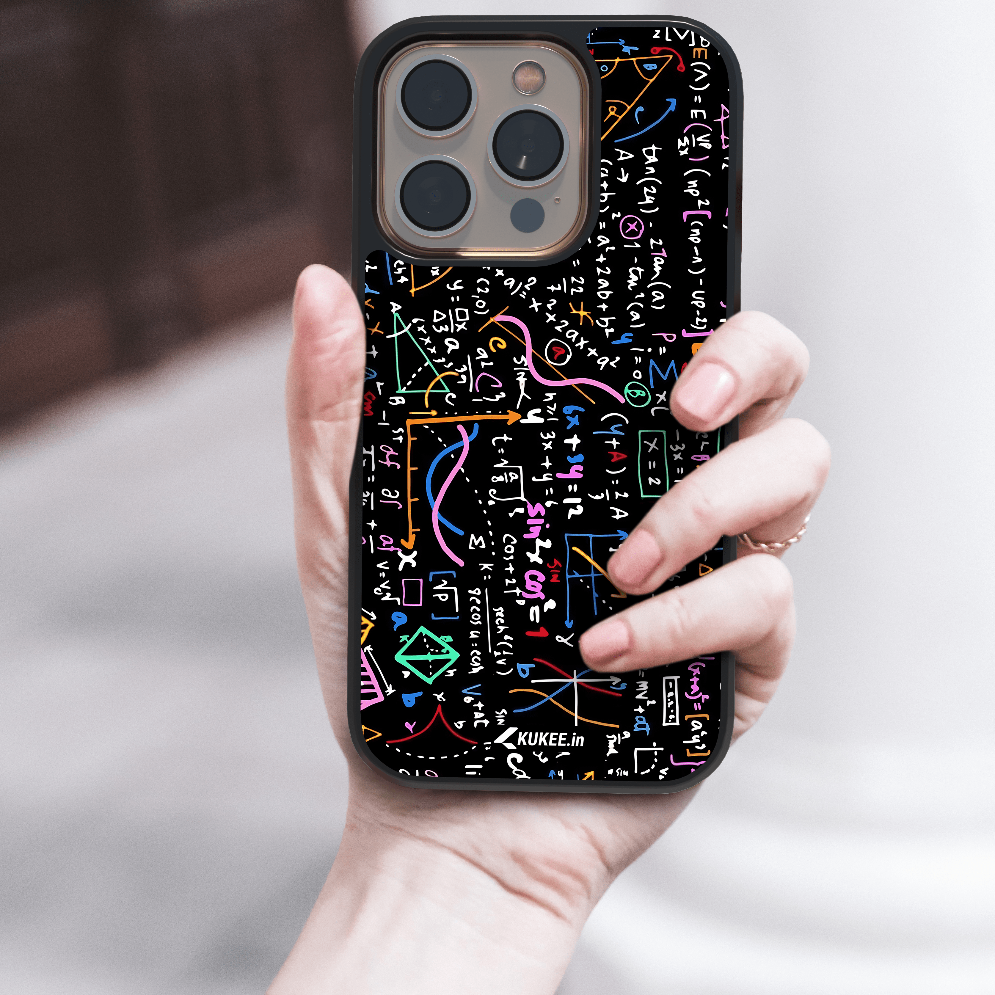 Colorful Math & Science Equations Mobile Case - Fun Educational Design